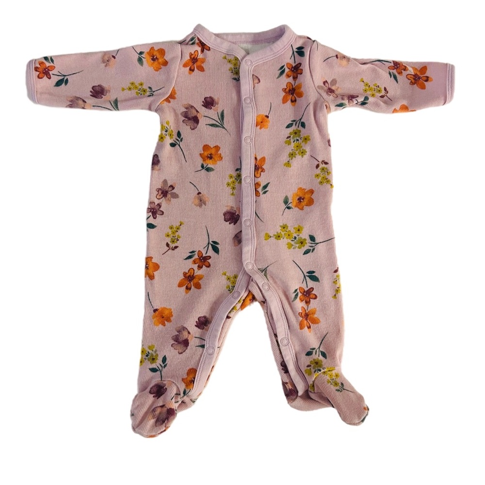 💖5/$25 SALE💖 0-3M Carter's Baby Girl Floral Sleeper